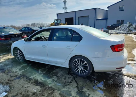 2015 Volkswagen Jetta Se from USA, damaged, VIN 3VWD17AJ3FM402564